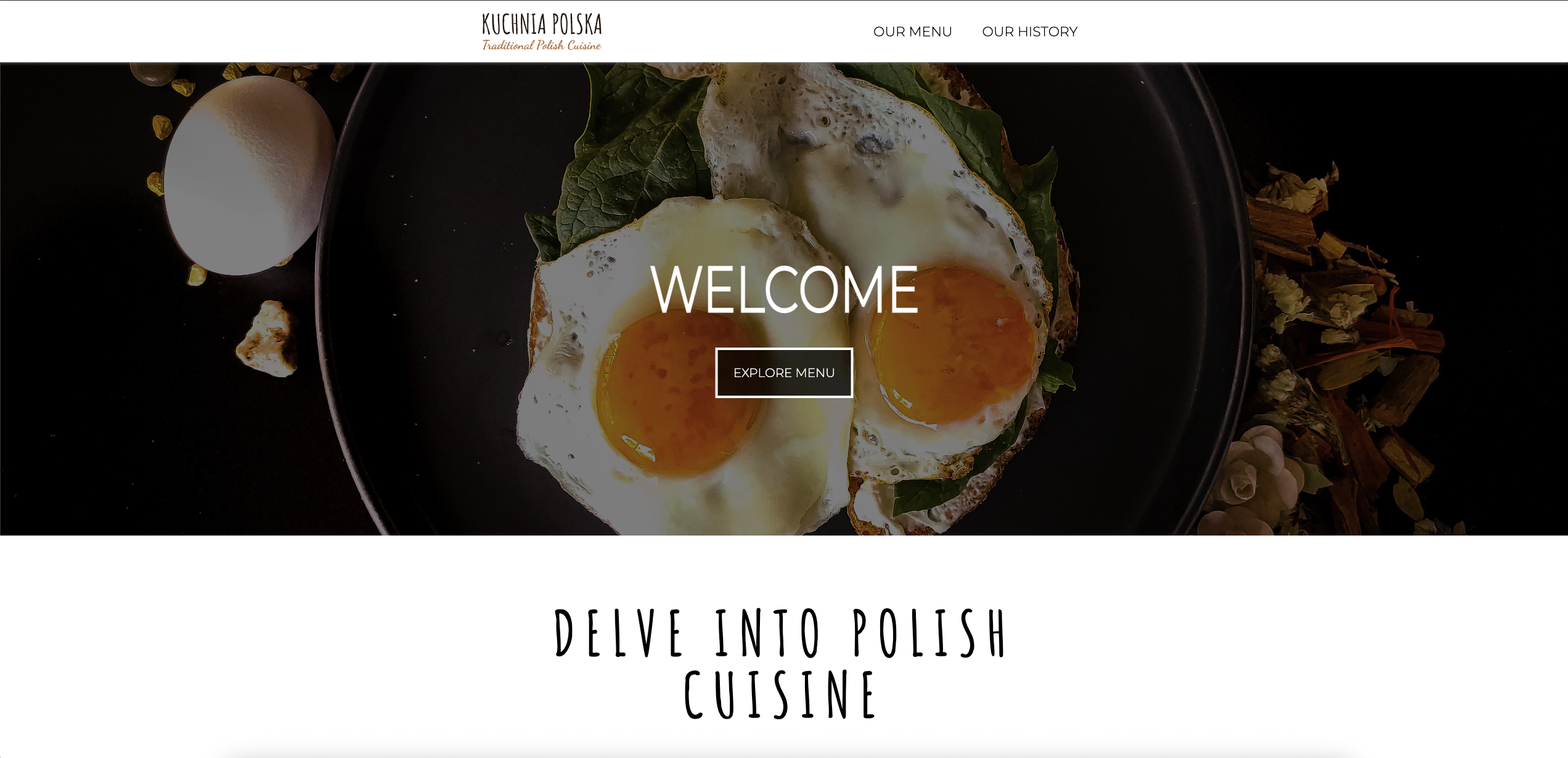 Restaurant Website